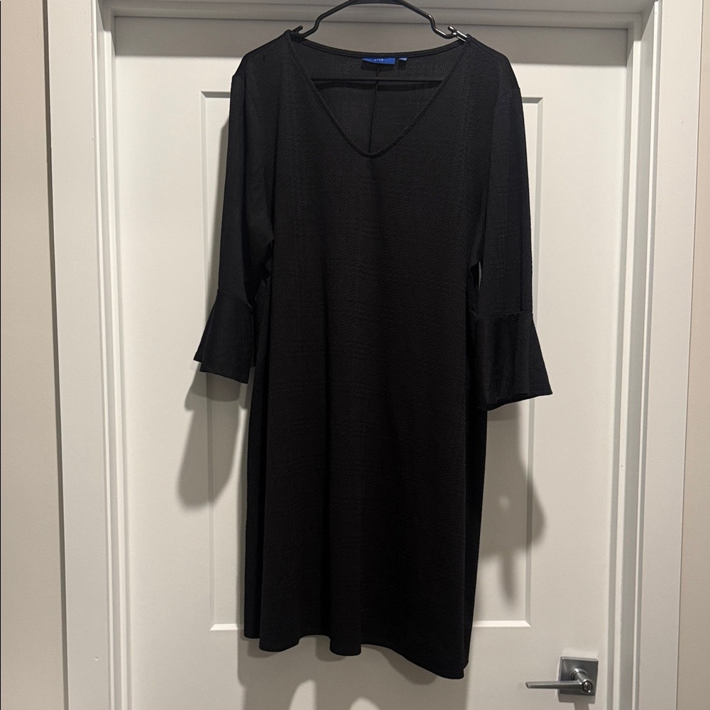 Apt. 9 Black Long Sleeve Dress